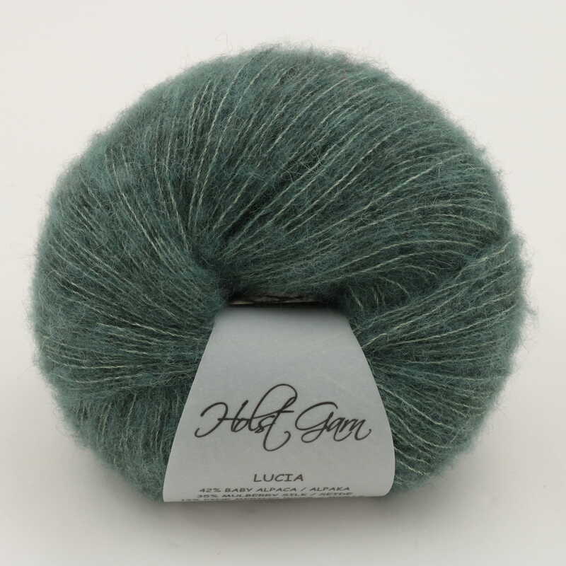 Holst Garn Lucia Alpaca Silk Wool Yak Holst Garn Lucia Alpaca Silk Wool Yak 06 Mermaid Offer 9.11